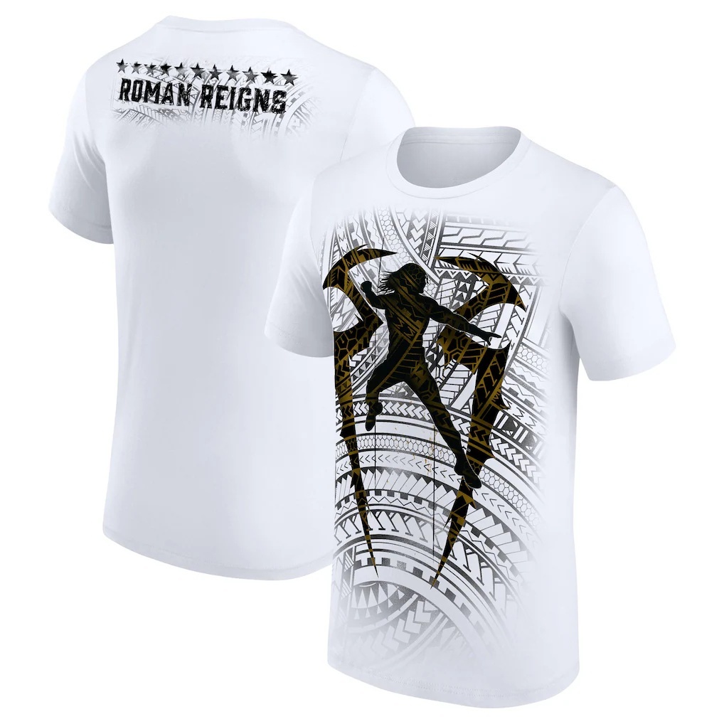 Summer Reign Clothing - Roman Reigns Tribal Logo Printed T-shirt