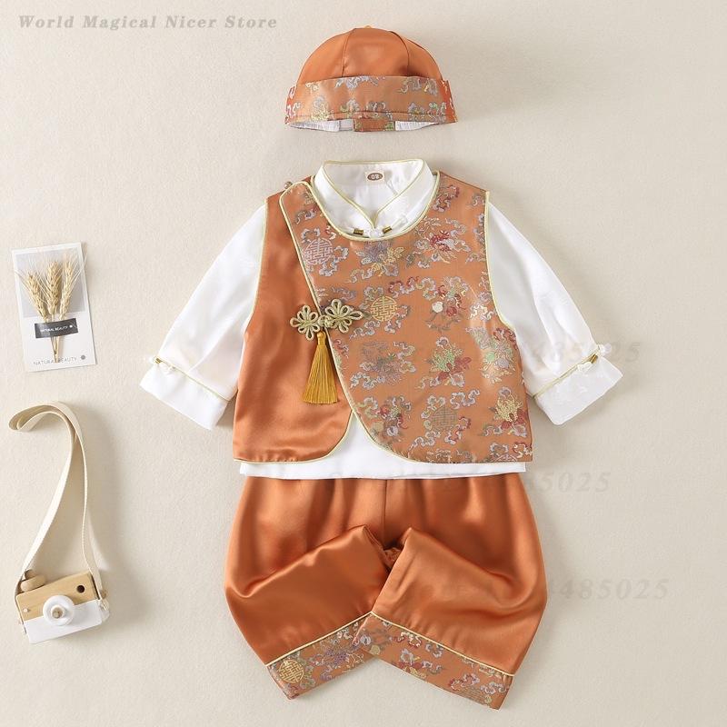 Summer Clothing Baby Girl - Spring Summer Baby Tang Suit Kids