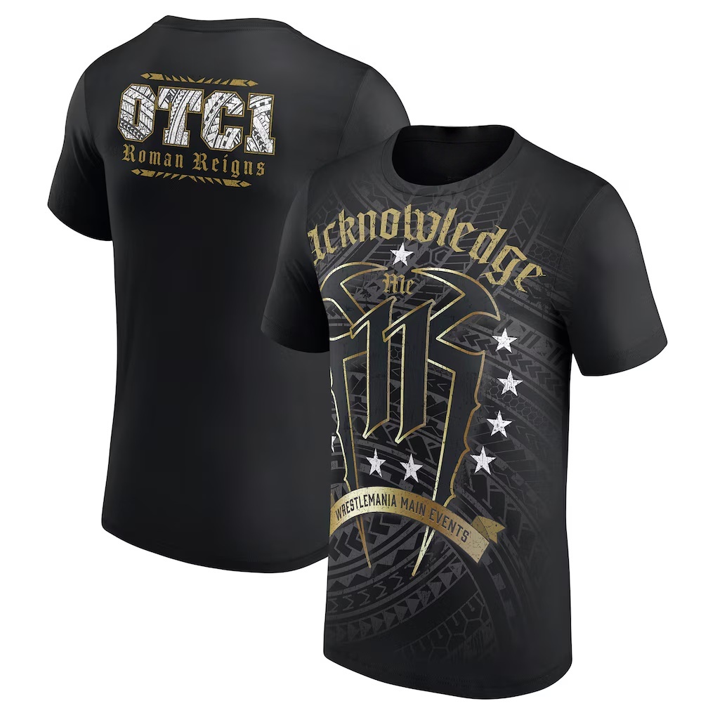 Summer Reign Clothing - Model Roman Reigns Printed T-shirt Men