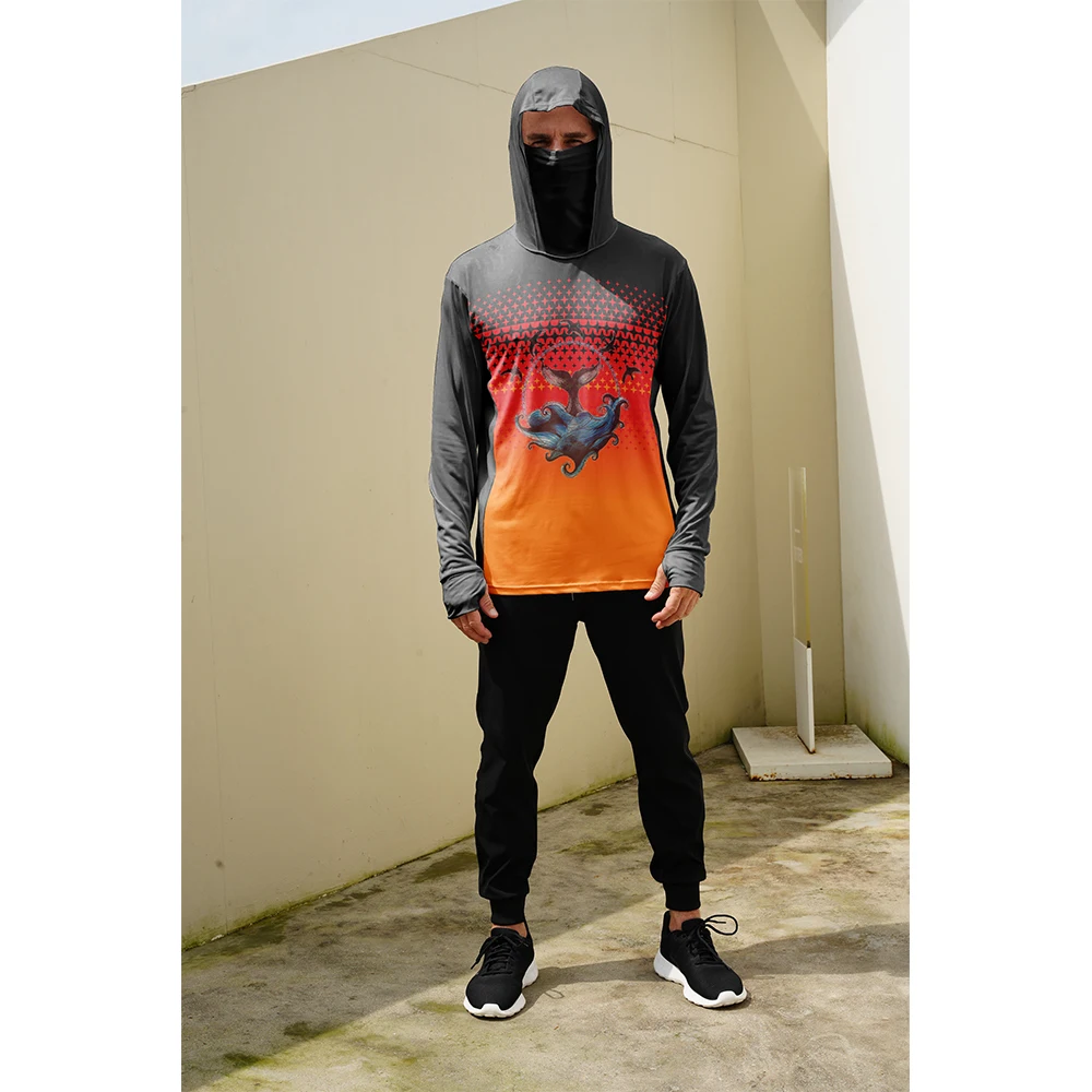 Summer Clothing Essentials - Fishing Shirts Men Sun Protection Hoodie