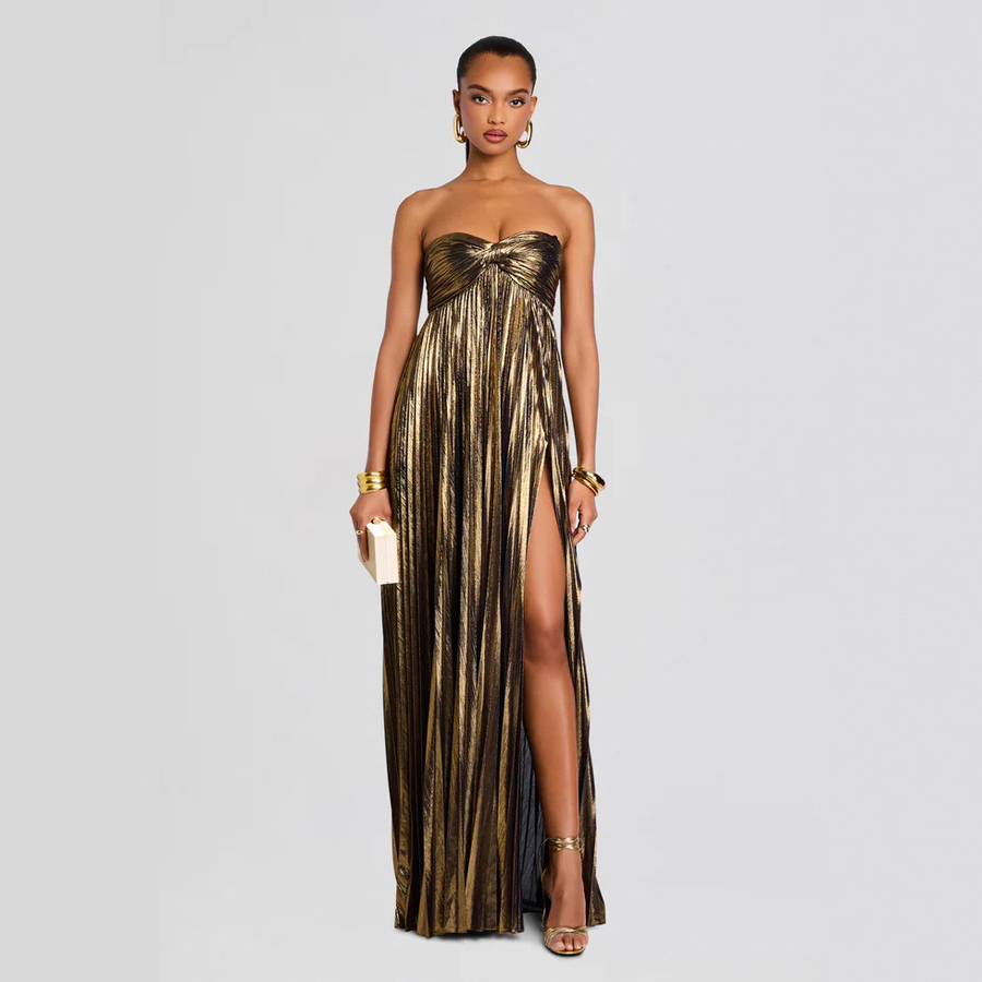 Summer Evenings Clothing - 2026 New Summer Strapless Side Split