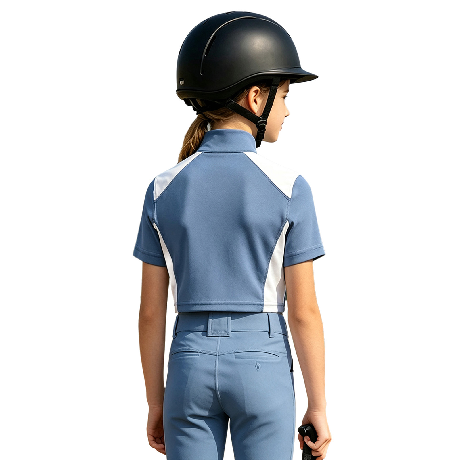 Kids Girls Sports Equestrian S - Summer Equestrian Clothing 评论和价格