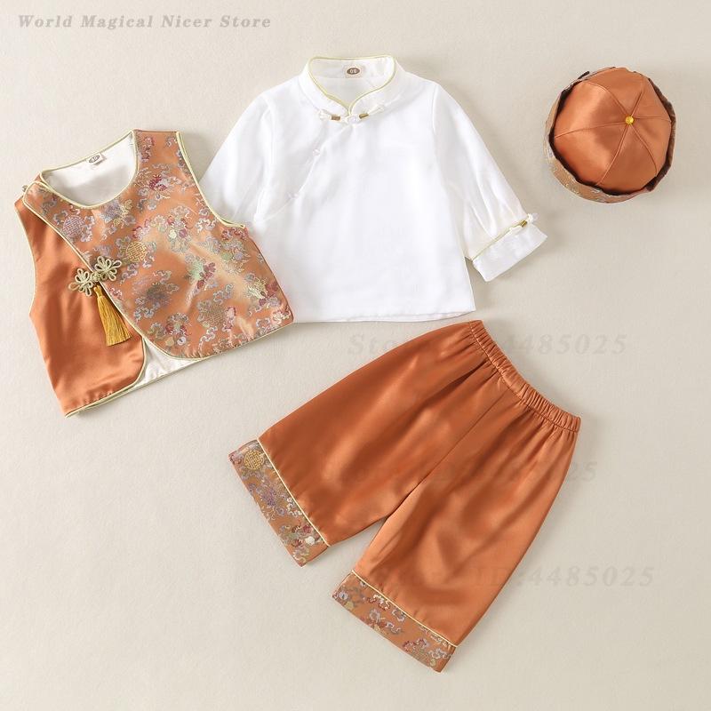 Spring Summer Baby Tang Suit K - Summer Clothing Baby Girl 评论和价格