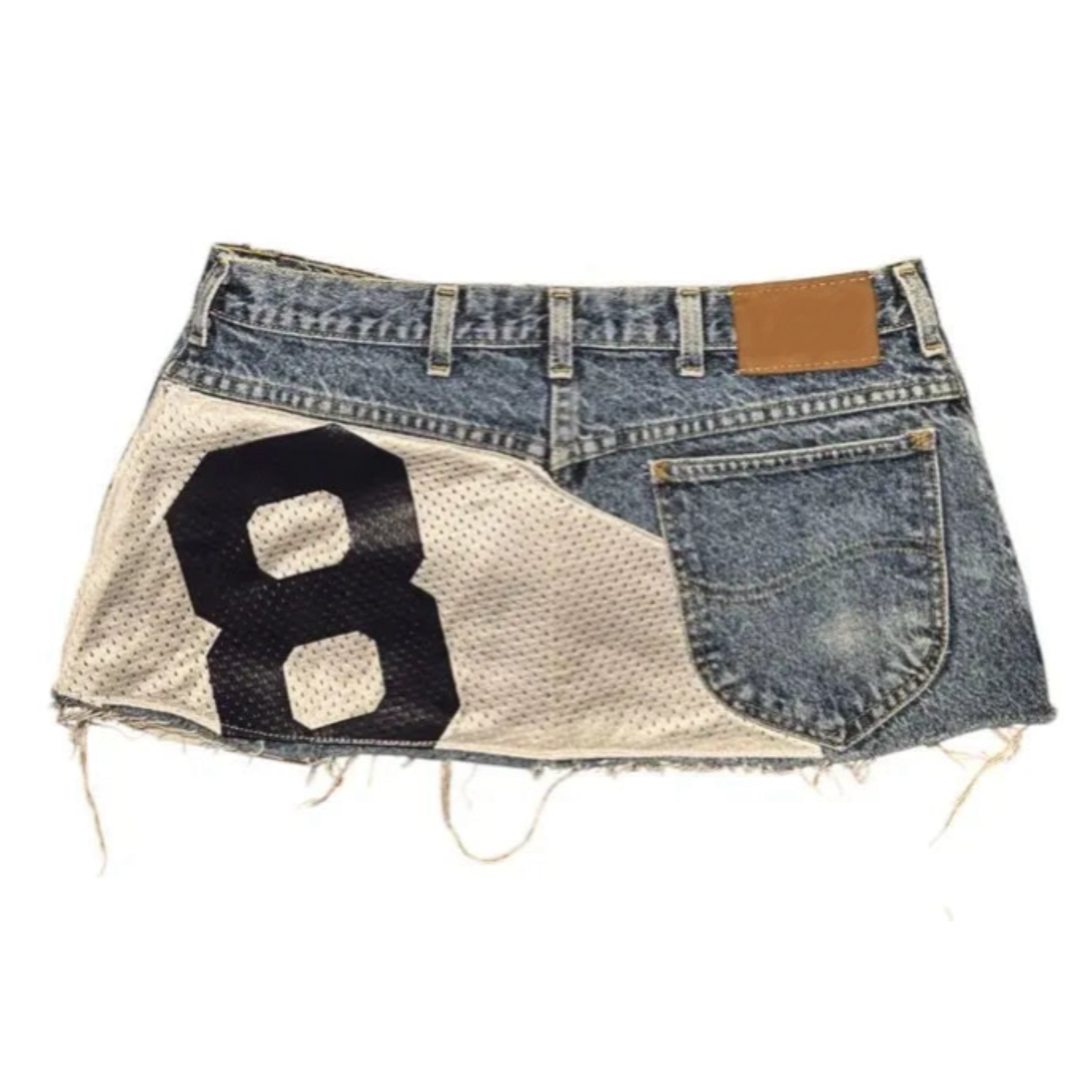 Spliced ‘8’ Jersey-Style Denim - Summer Reign Clothing 评论和价格