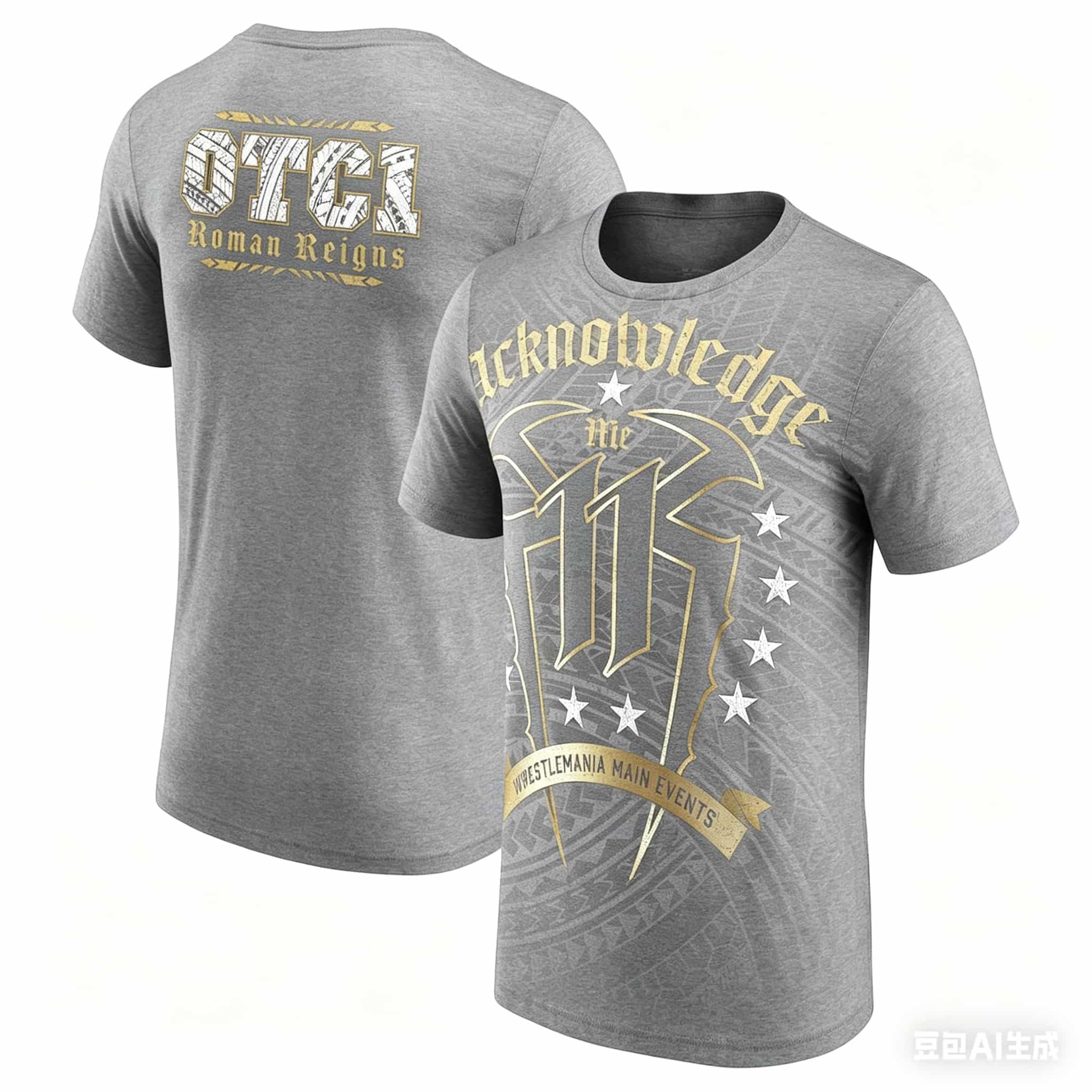 Model Roman Reigns Printed T-s - Summer Reign Clothing 评论和价格