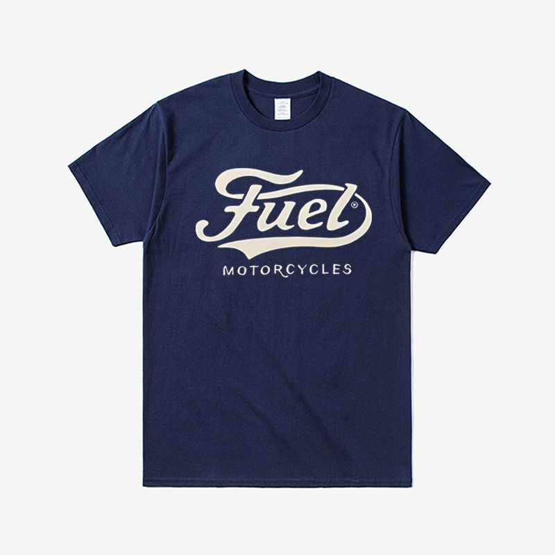 Fuel Label T-shirt Motorcycle  - Summer Clothing Label 评论和价格