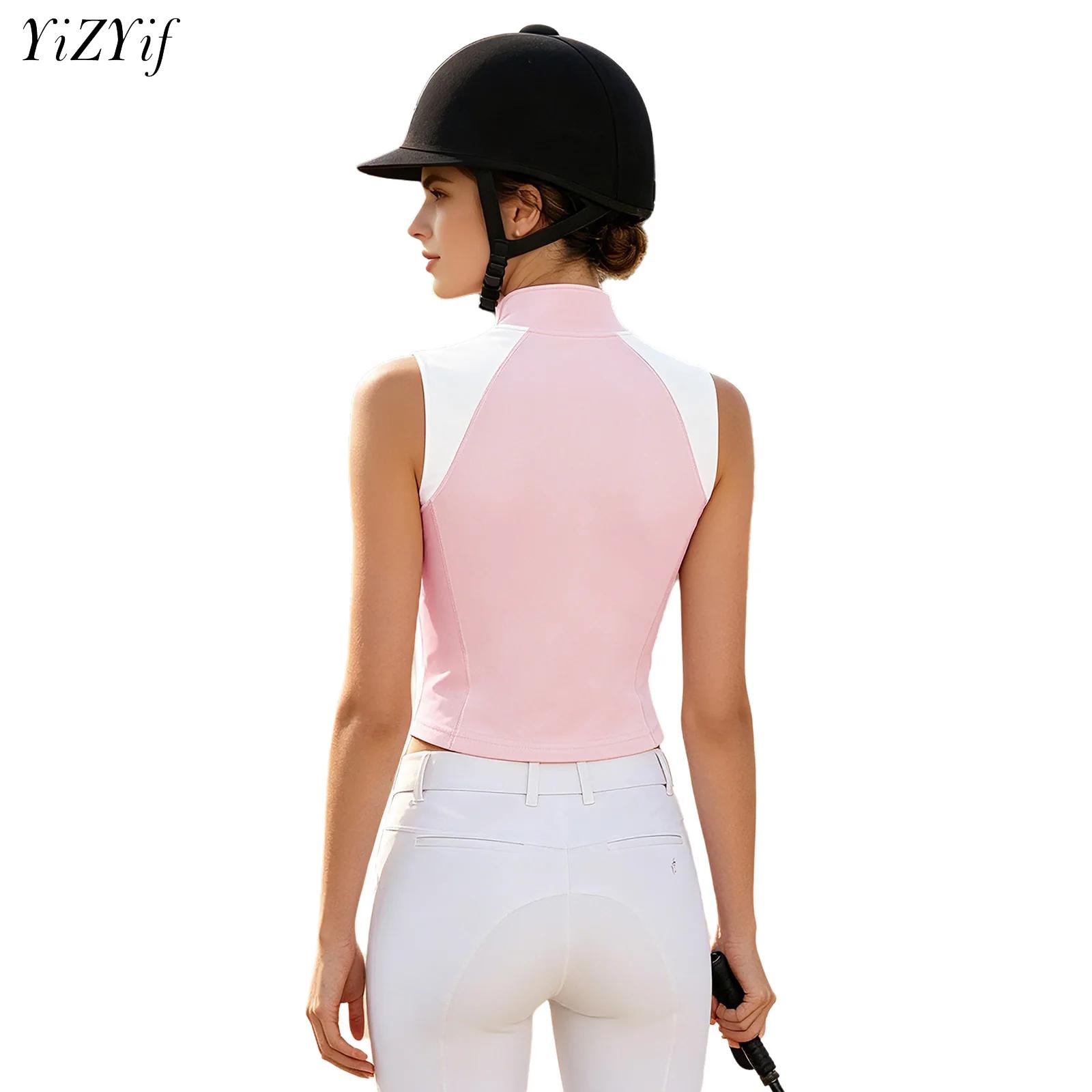 Women's Equestrian Shirt Vest  - Summer Equestrian Clothing 评论和价格