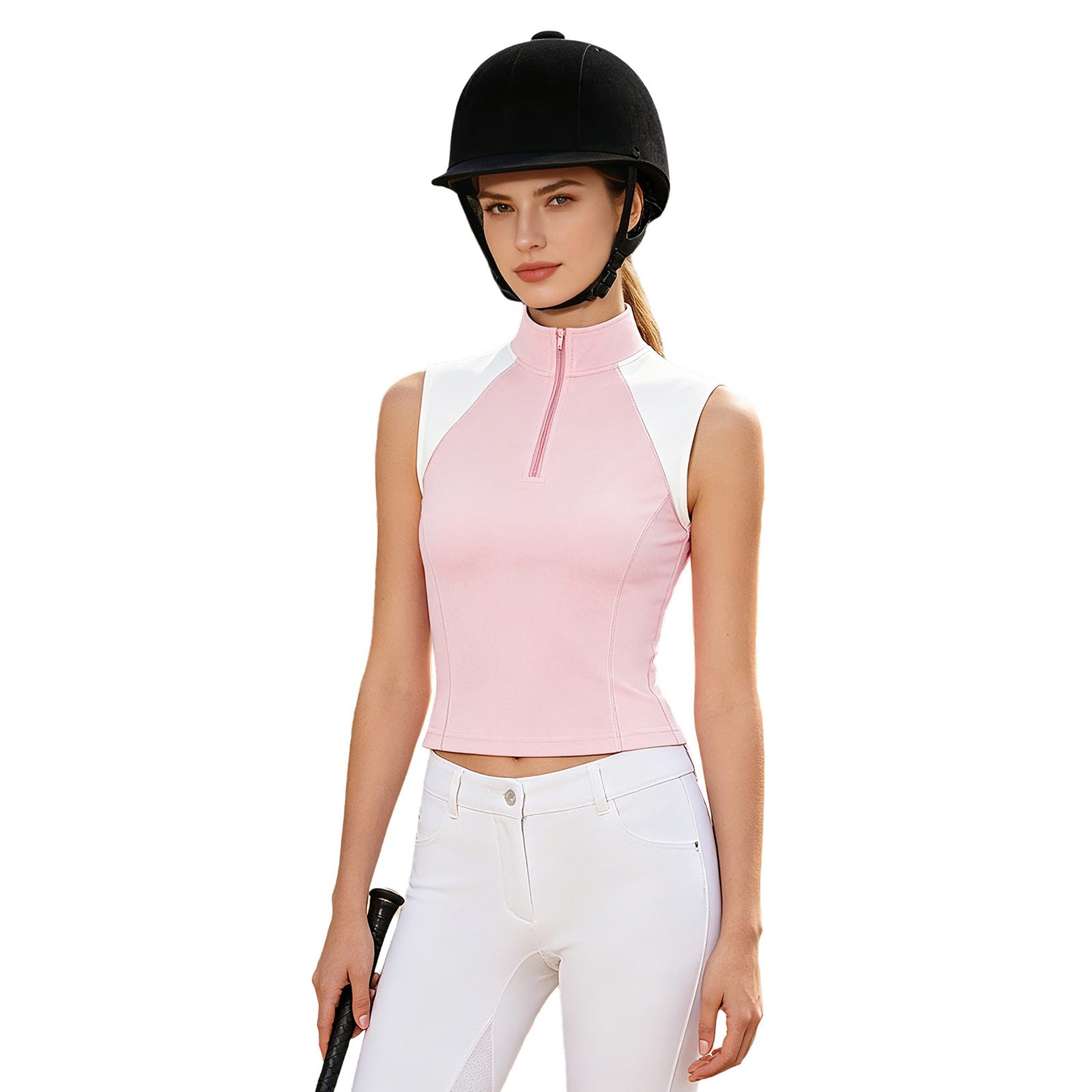 Women's Equestrian Shirt Vest  - Summer Equestrian Clothing 评论和价格
