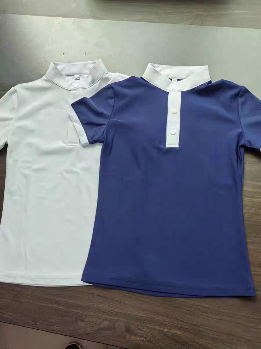 Summer Children's Short sleeve - Summer Equestrian Clothing 评论和价格