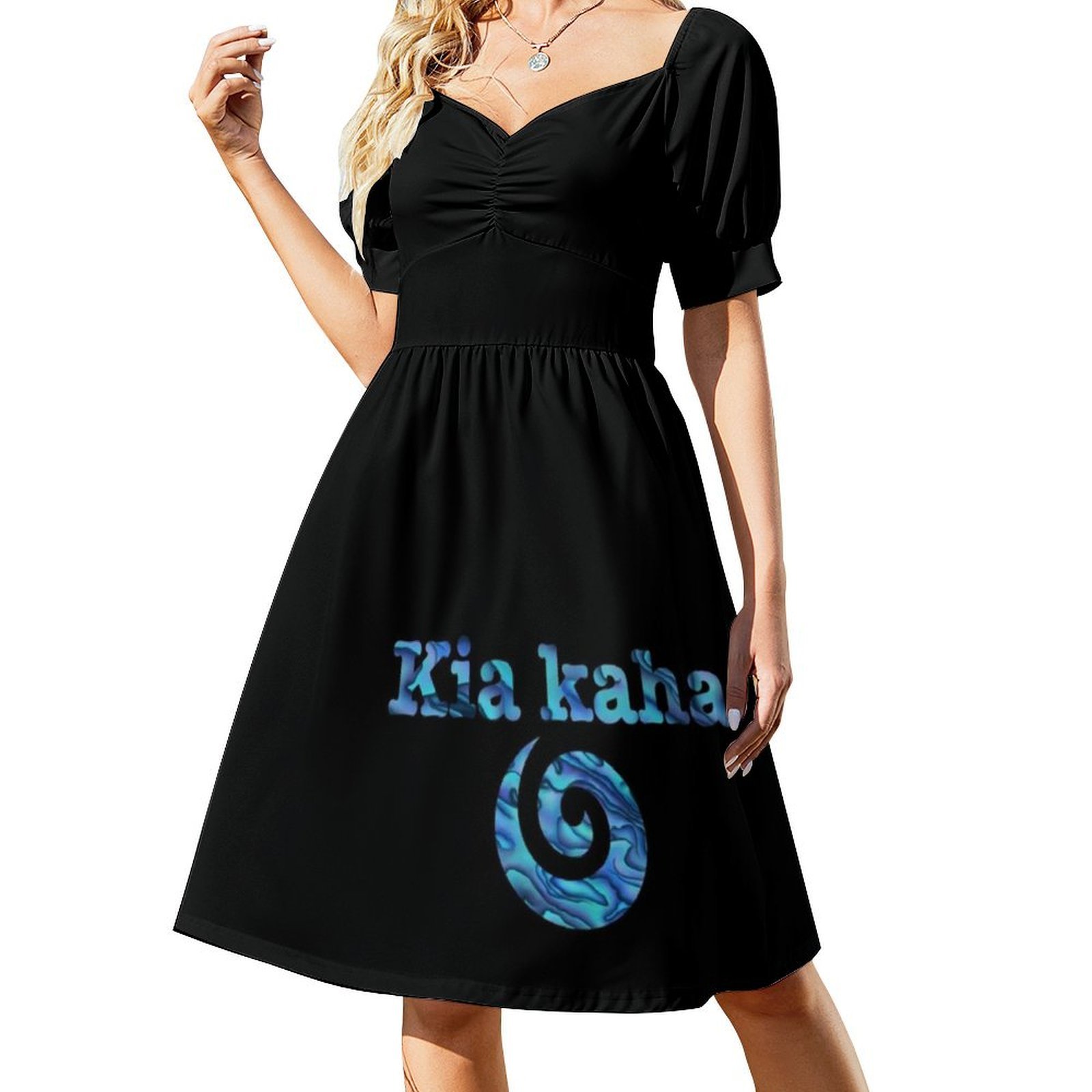 Kaha Koru Sweetheart Neckline  - Summer Clothing Nz 评论和价格