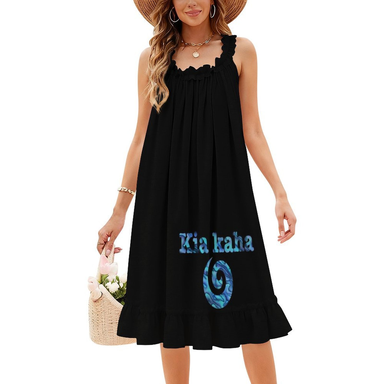 Kaha Koru Sweetheart Neckline  - Summer Clothing Nz 评论和价格
