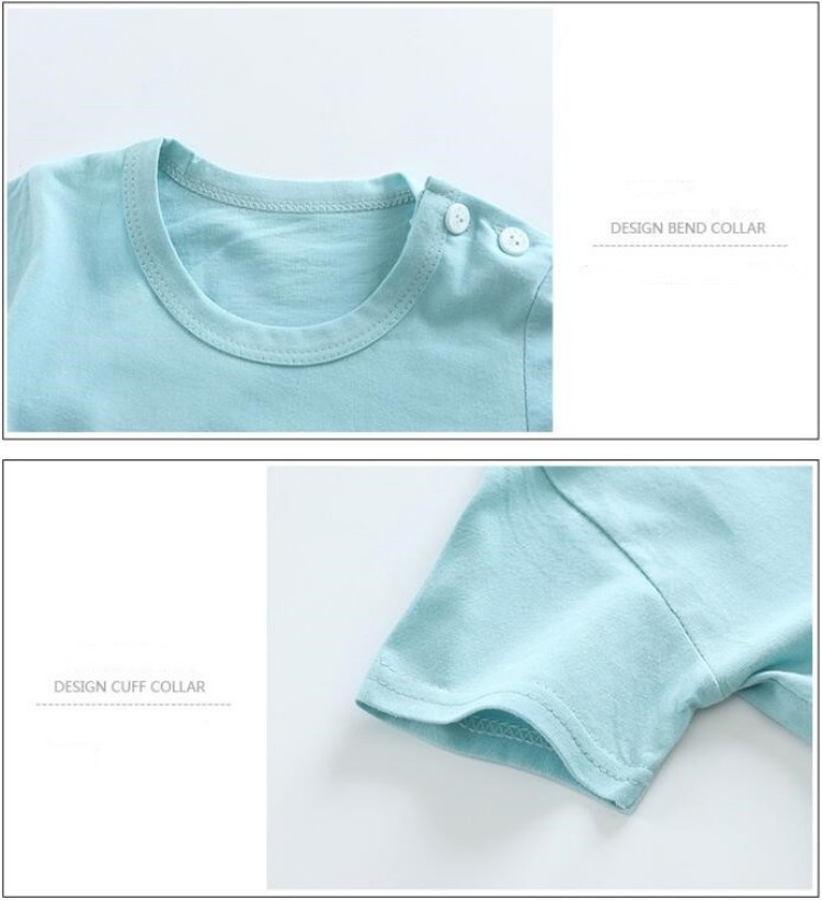 Cotton Tees+Shorts 2-piece Tra - Summer Clothing Baby Girl 评论和价格