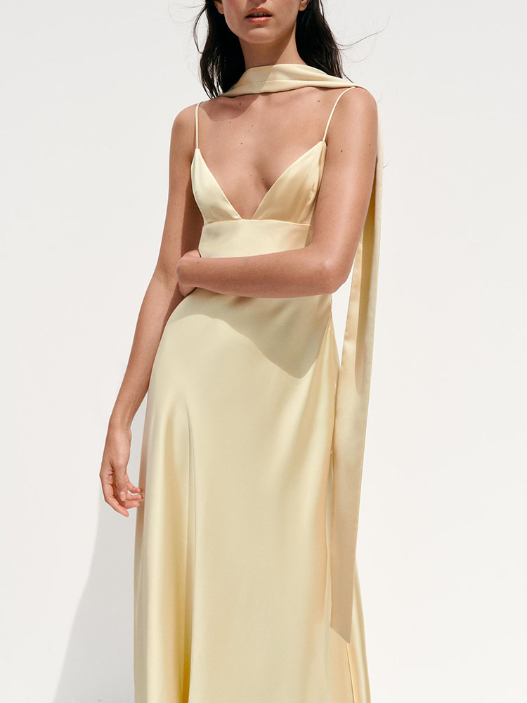 Summer New Fashion Thin Silk S - Summer Evenings Clothing 评论和价格