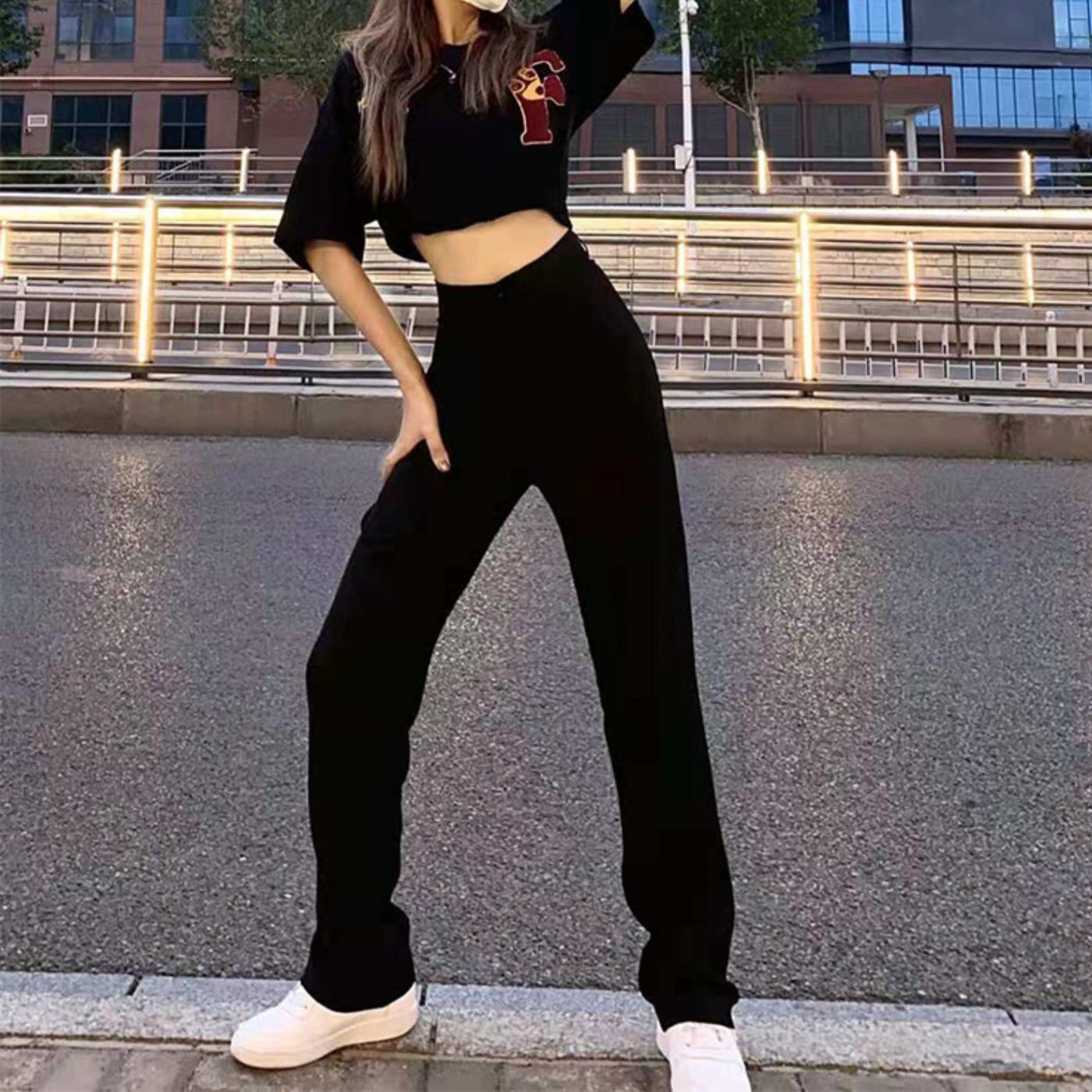 Flared Jeans Gothic Clothing H - Summer Clothing Vibes 评论和价格