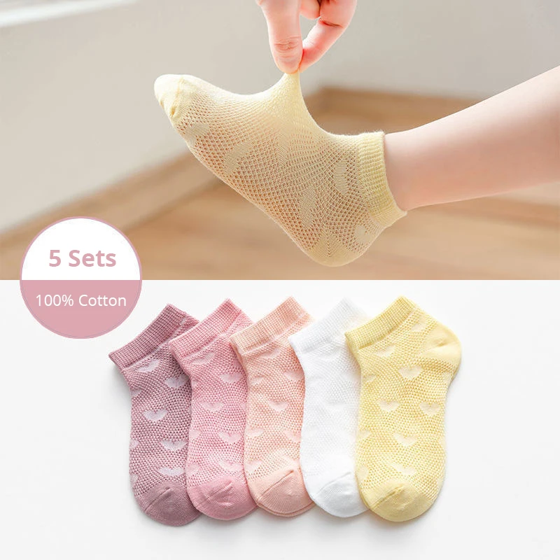 5 Pairs Sets 1 to 3 Years Old  - Summer Clothing Baby Girl 评论和价格