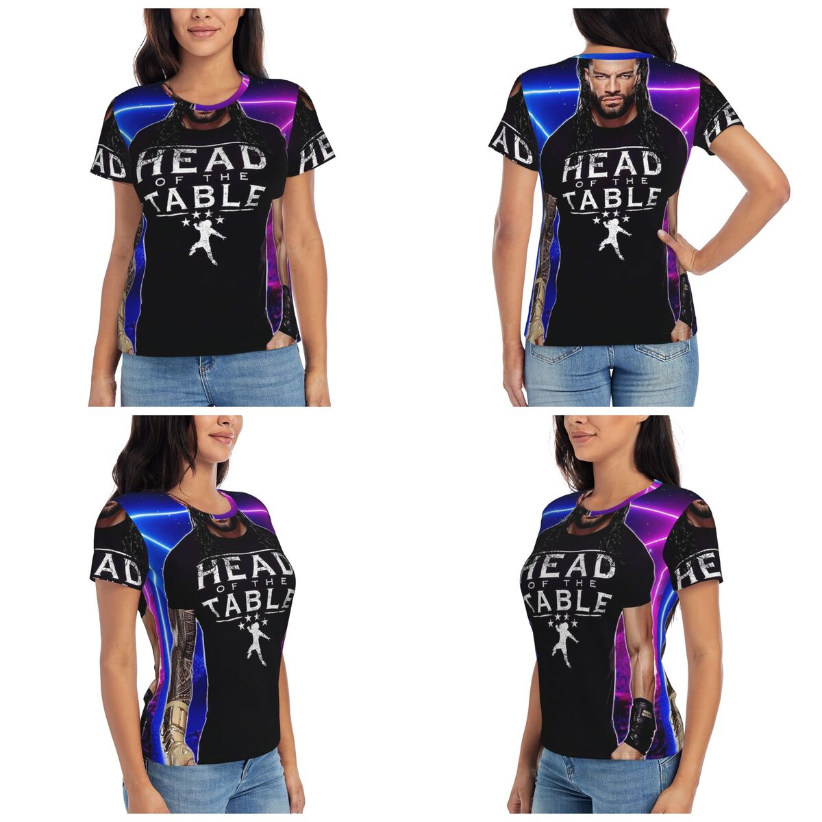 Wrestler Roman Reigns Wrestlin - Summer Reign Clothing 评论和价格