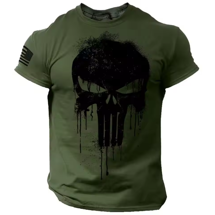 Men's T Shirt for Men 3D Print - Summer Clothing Drop 评论和价格