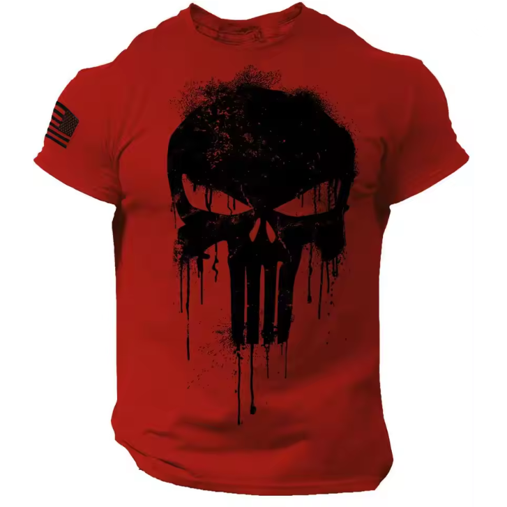 Men's T Shirt for Men 3D Print - Summer Clothing Drop 评论和价格