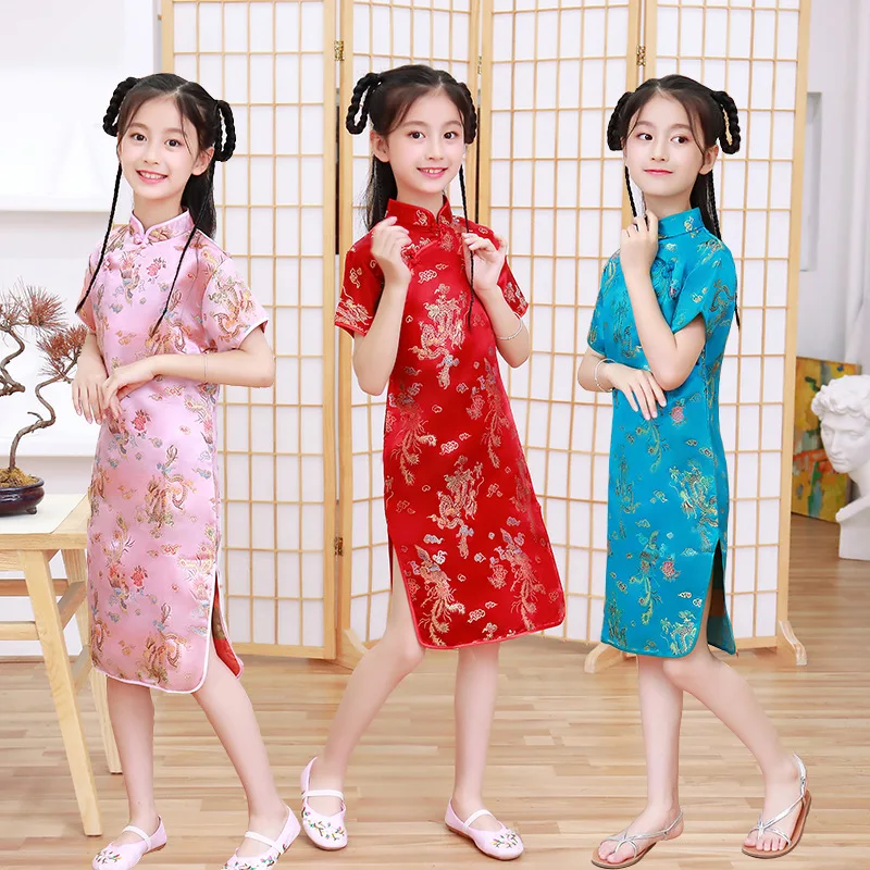Summer Children's Cheongsam Mo - Summer Clothing Baby Girl 评论和价格