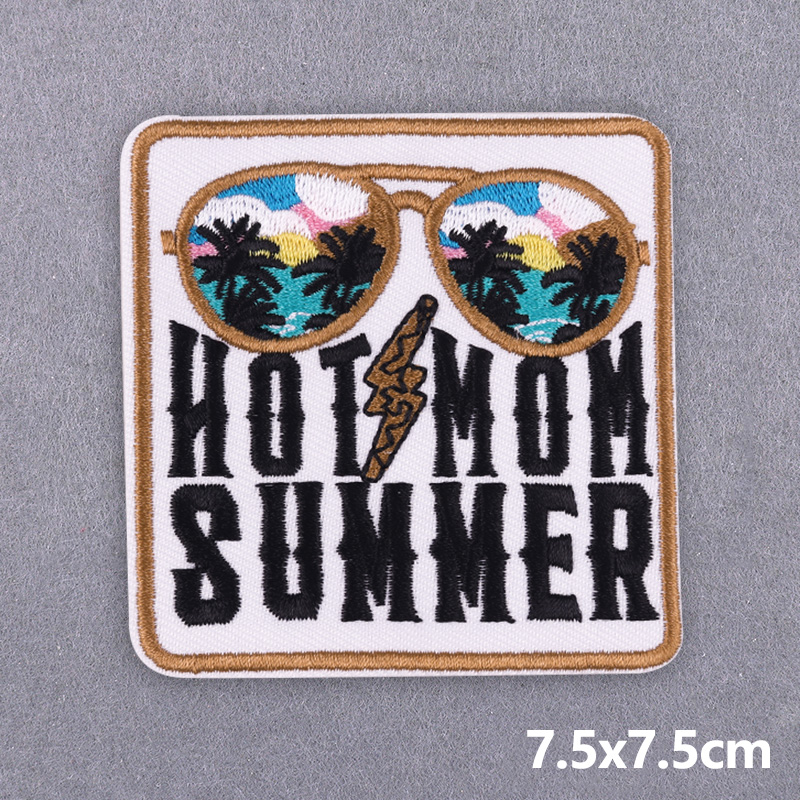 5PCS Play Ball Embroidered Pat - Summer Clothing Vibes 评论和价格