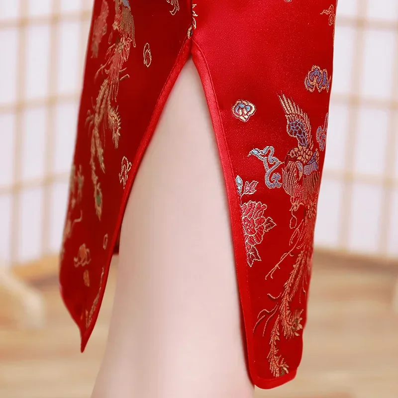 Summer Children Cheongsam Kids - Summer Clothing Baby Girl 评论和价格