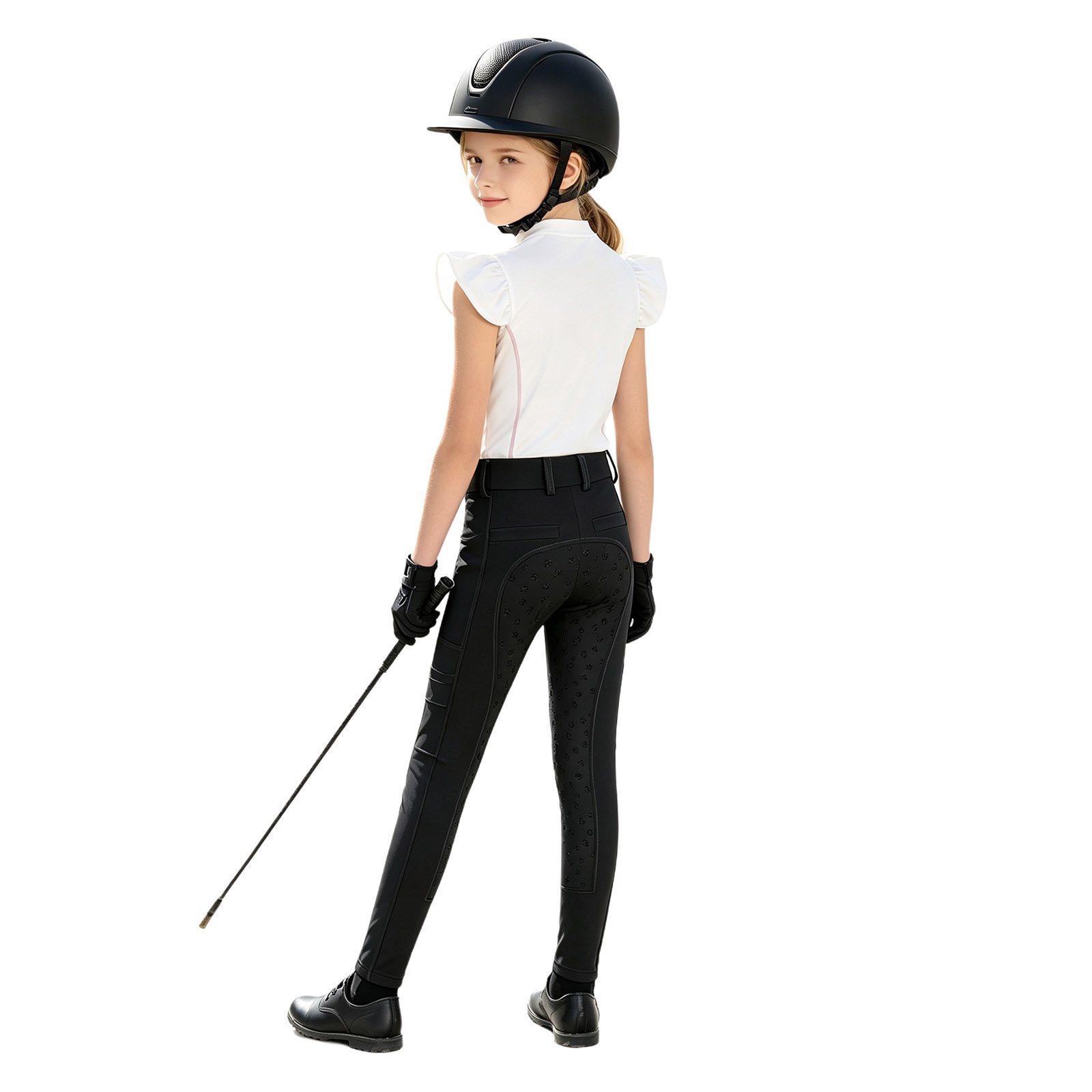 Kids Girls Horse Riding Sports - Summer Equestrian Clothing 评论和价格