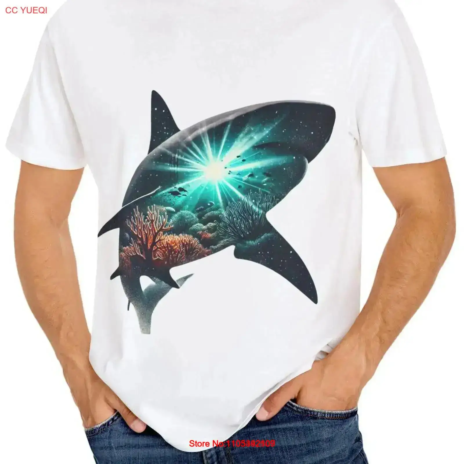 Ocean Inspired Garment Dyed T  - Summer Clothing Vibes 评论和价格