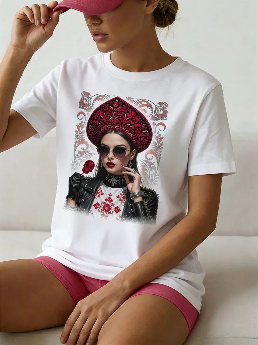 Vintage Russian Portrait Print - Summer Evenings Clothing 评论和价格