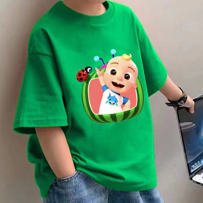 Cocomelons Baby T-Shirts Anime - Summer Clothing Baby Girl 评论和价格