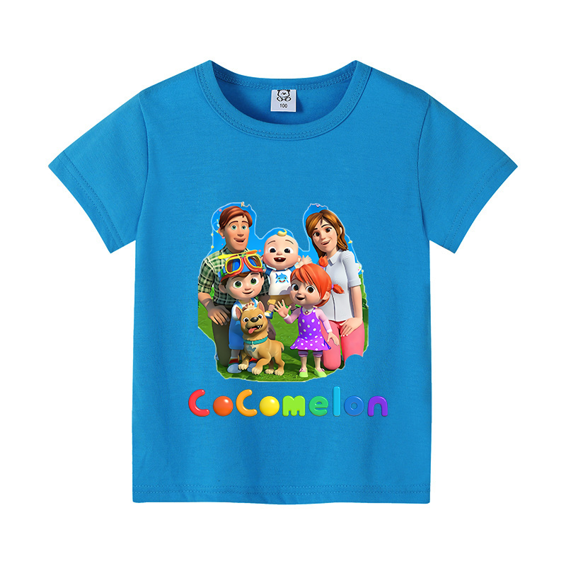 Cocomelons Baby T-Shirts Anime - Summer Clothing Baby Girl 评论和价格