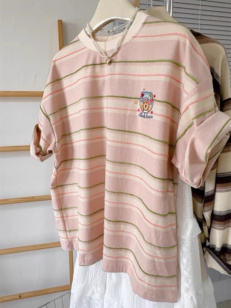 ex Pure Cotton Striped ort Sve - Summer Clothing Outlet 评论和价格