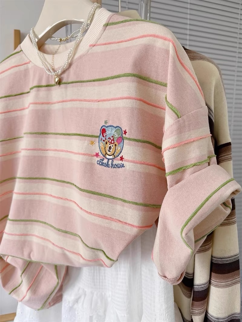 ex Pure Cotton Striped ort Sve - Summer Clothing Outlet 评论和价格