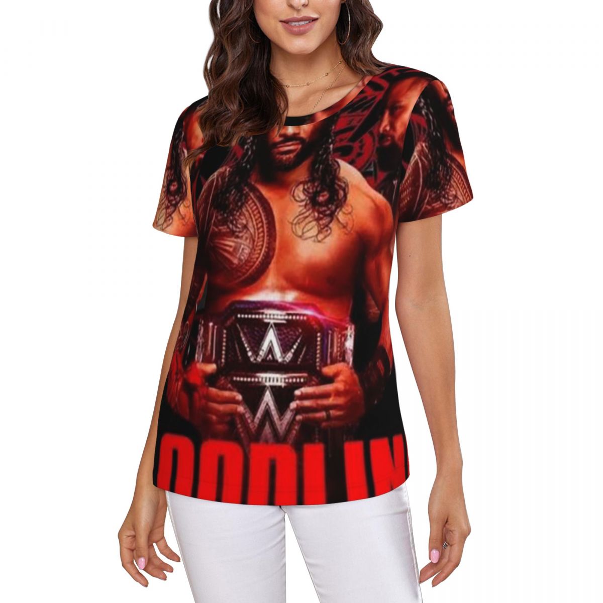 Wrestler Roman Reigns Wrestlin - Summer Reign Clothing 评论和价格