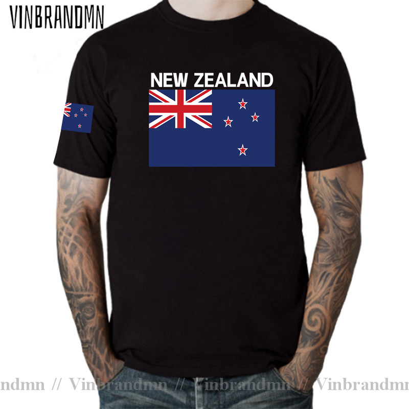 New Zealand Mens T shirt Jerse - Summer Clothing Nz 评论和价格