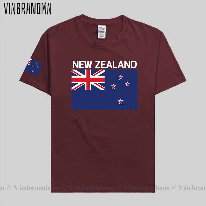 New Zealand Mens T shirt Jerse - Summer Clothing Nz 评论和价格